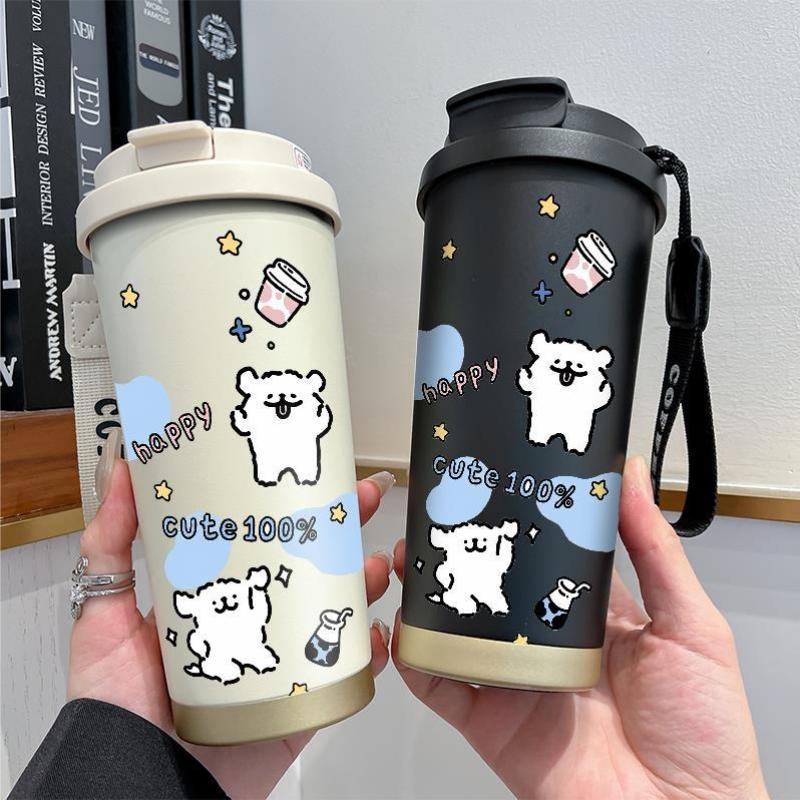 Ladies Insulated Coffee Mug with Funny Hello Kitty Design Stornfield