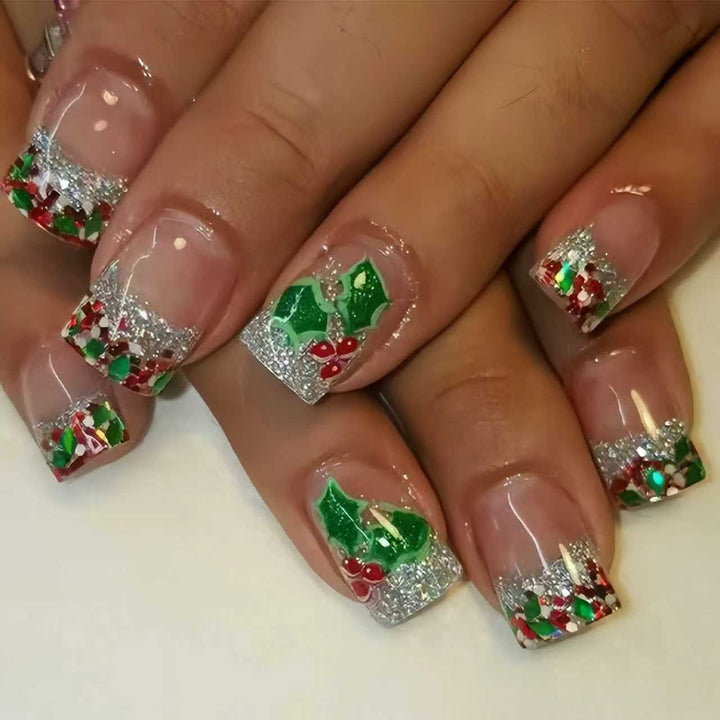 Holiday-Themed Nail Art Extensions Stornfield