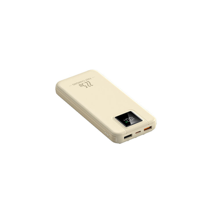 Portable power bank with advanced fast charging technology and smart LCD display Stornfield