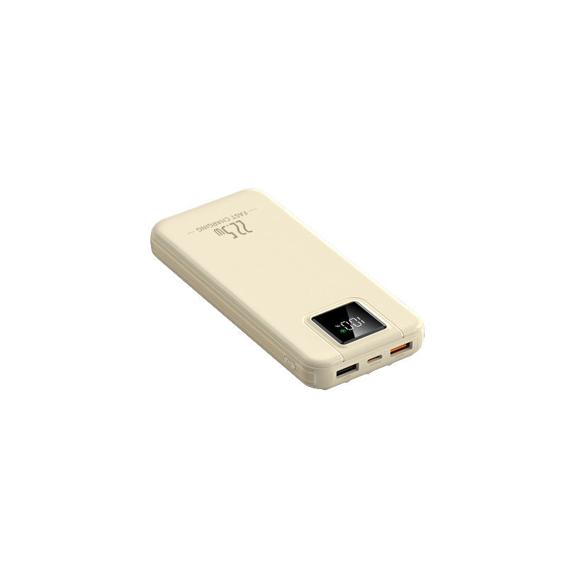 Portable power bank with intelligent fast charging function and digital charge level display Stornfield