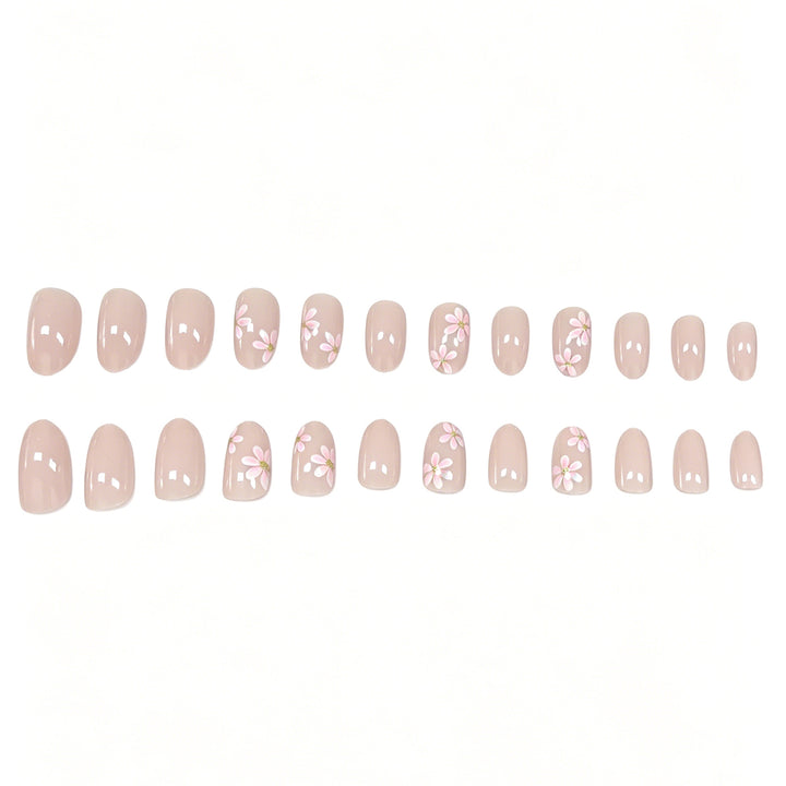 Floral-Inspired Press-On Nail Enhancements Stornfield