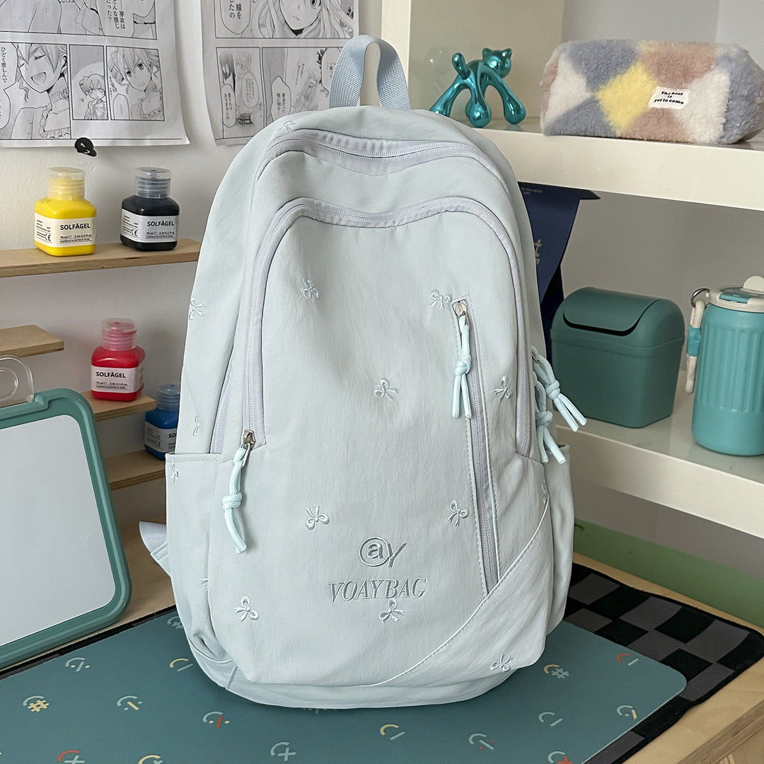 Stylish Embroidered Backpack Stornfield 1791205781