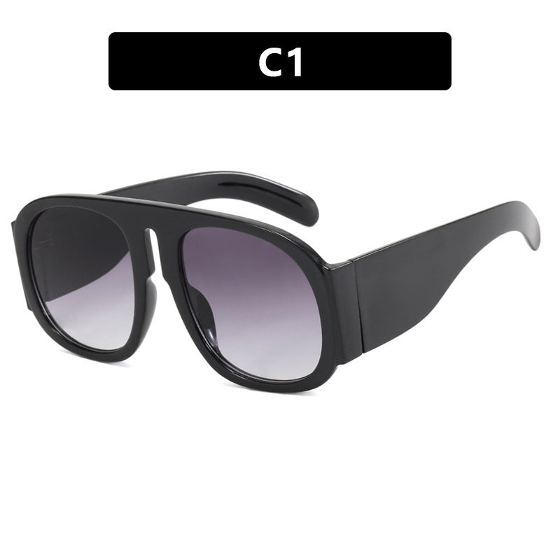 Women's trendy oversized sunglasses with fashionable gradient Stornfield