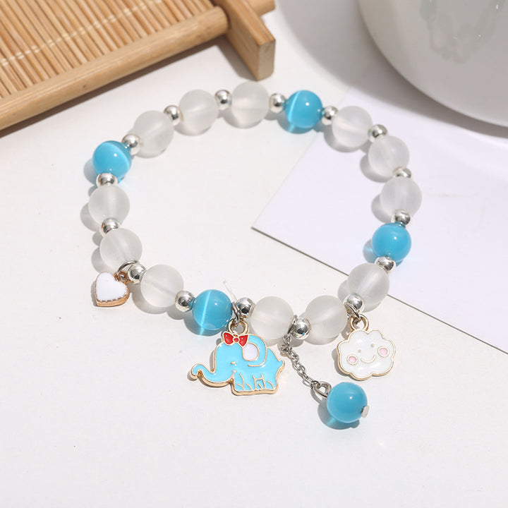 Dolphin Charm Beaded Bracelet Stornfield