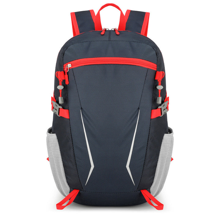 Unisex nan light day backpack with reflective inserts, padded back and side mesh pockets Stornfield
