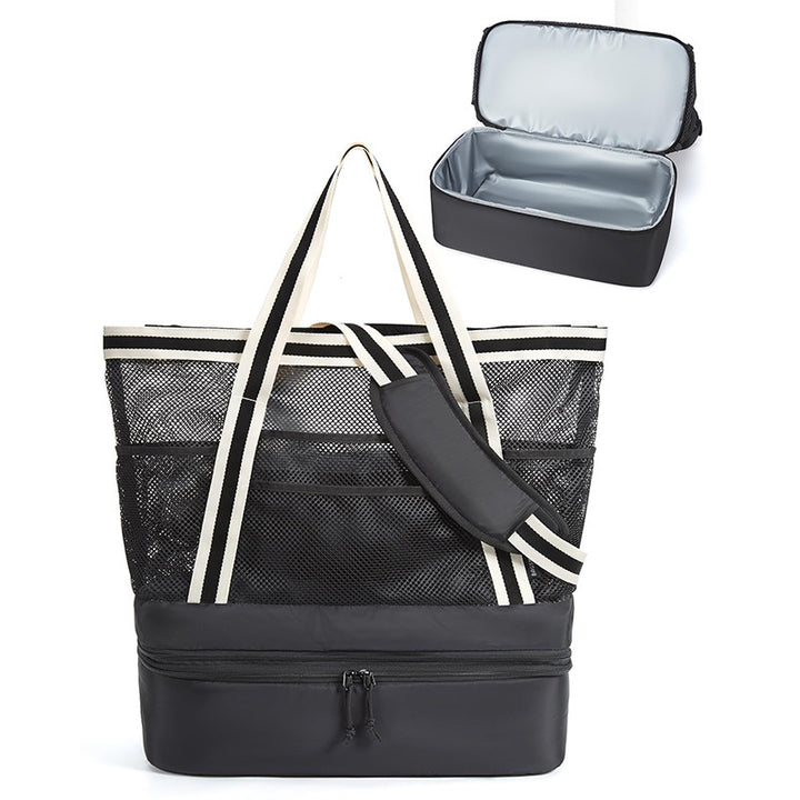 Durable cooler bag with practical removable inner compartment Stornfield