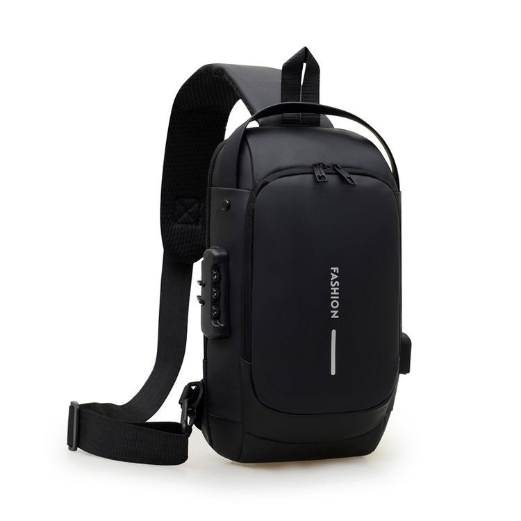 Shoulder bag with ergonomic design and multiple compartments Stornfield