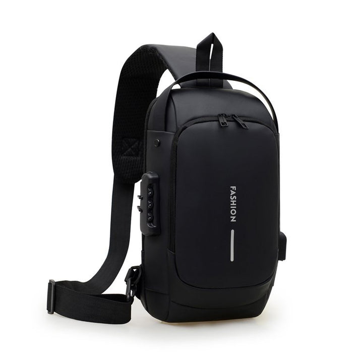 Shoulder bag with ergonomic design and multiple compartments Stornfield