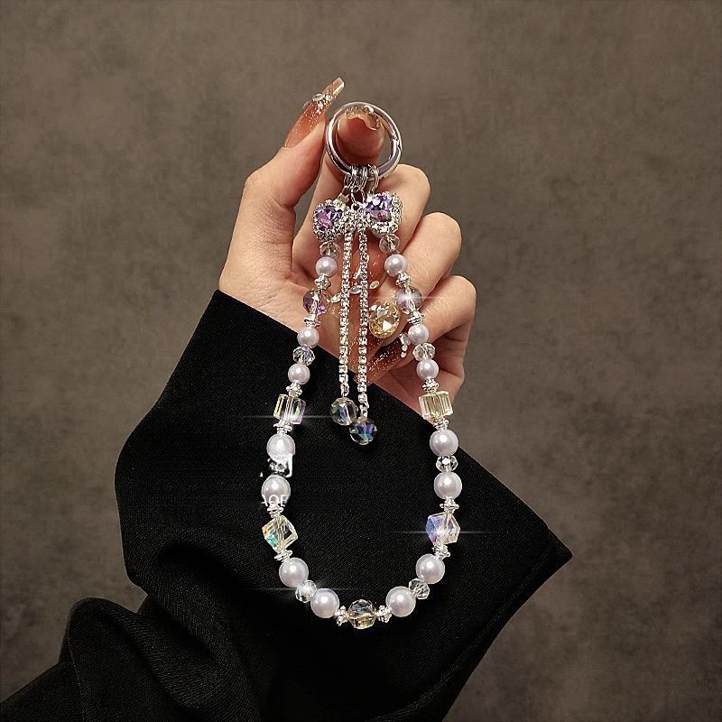 Elegant Multi-String Beaded Keychain Stornfield