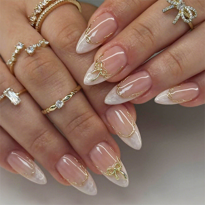 Elegant Sculpted Press-On Nail Tips Stornfield