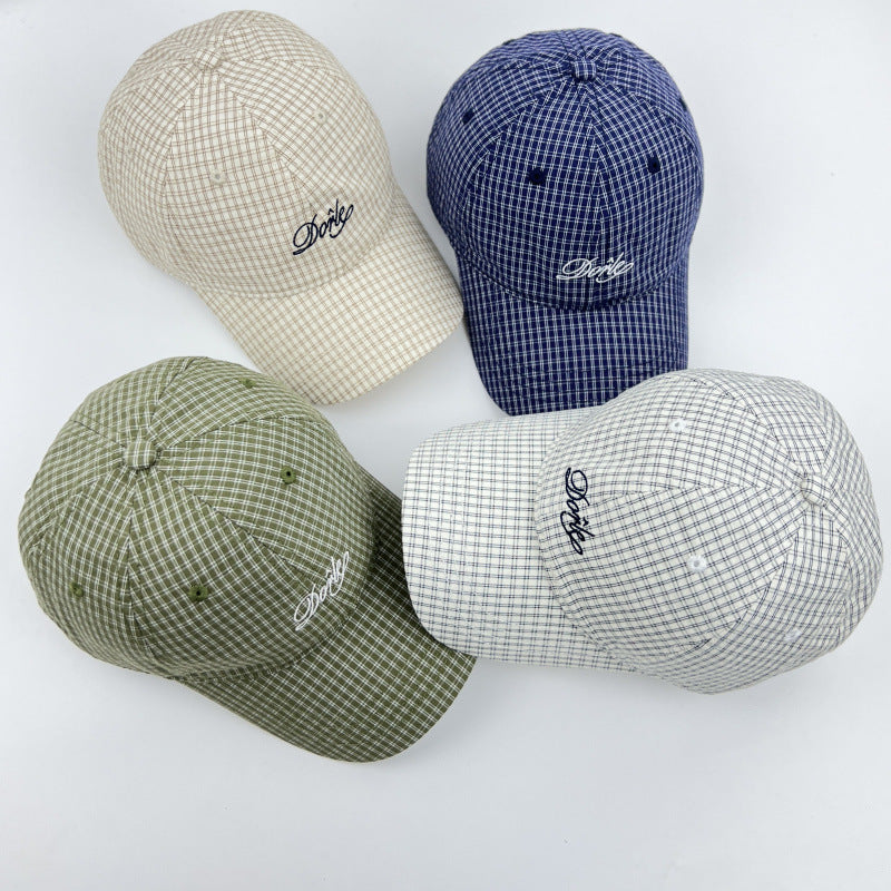 Women's Structured Plaid Baseball Cap Stornfield