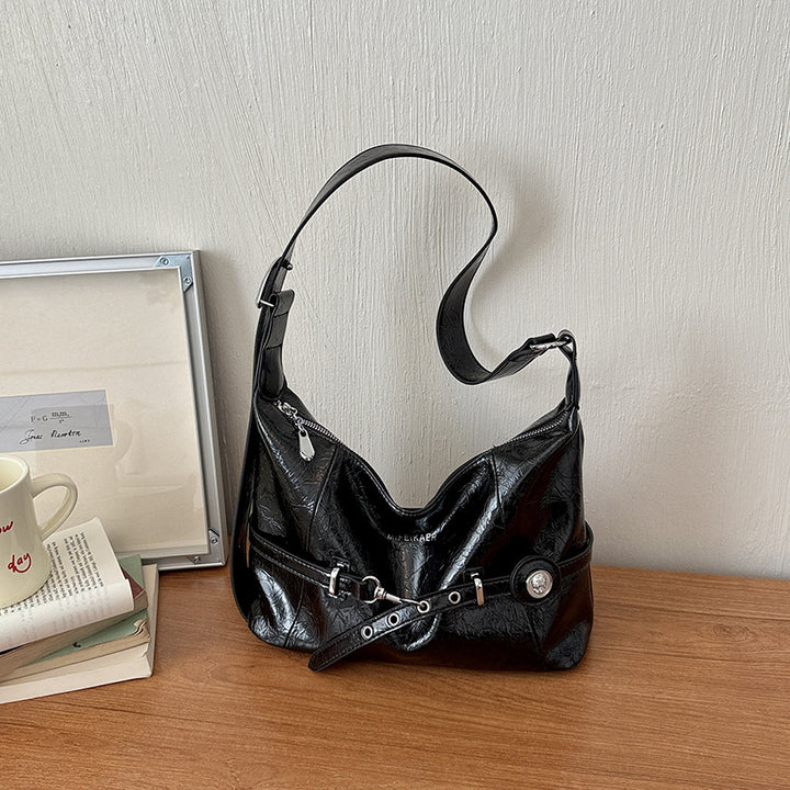 Modern Soft Leather Shoulder Bag