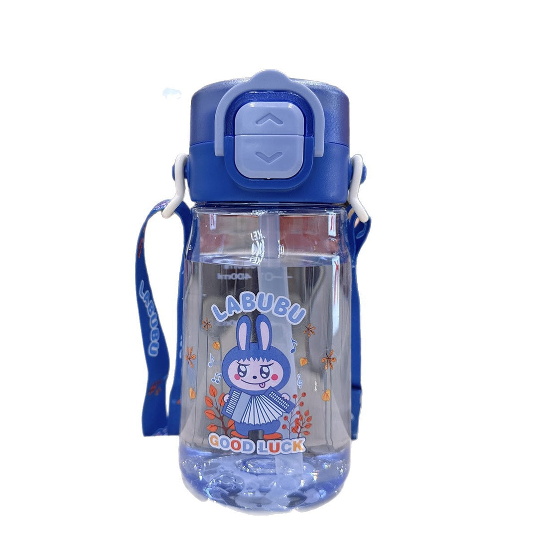 Women's Child-Safe Water Bottle with Practical Silicone Strap Stornfield