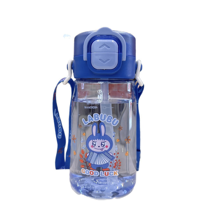 Women's Child-Safe Water Bottle with Practical Silicone Strap Stornfield