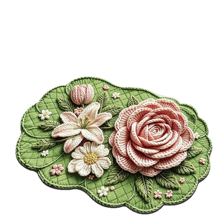 Decorative Floral Area Rug