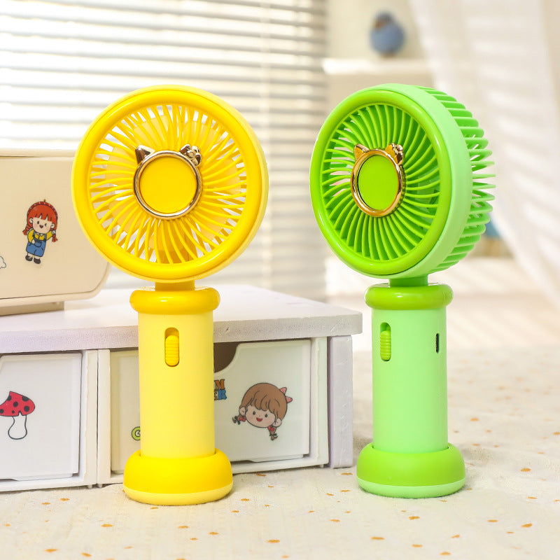 Women's Portable Hand Fan with Cute Animal Design Stornfield