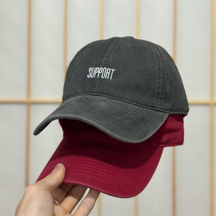 Men's Supportive Embroidered Cotton Baseball Cap Stornfield