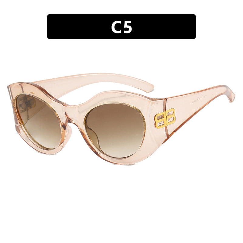 Ladies stylish Cat-Eye sunglasses with high-gloss design and protective lenses Stornfield