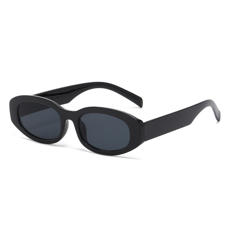 Ladies fashionable sunglasses in minimalist oval design Stornfield