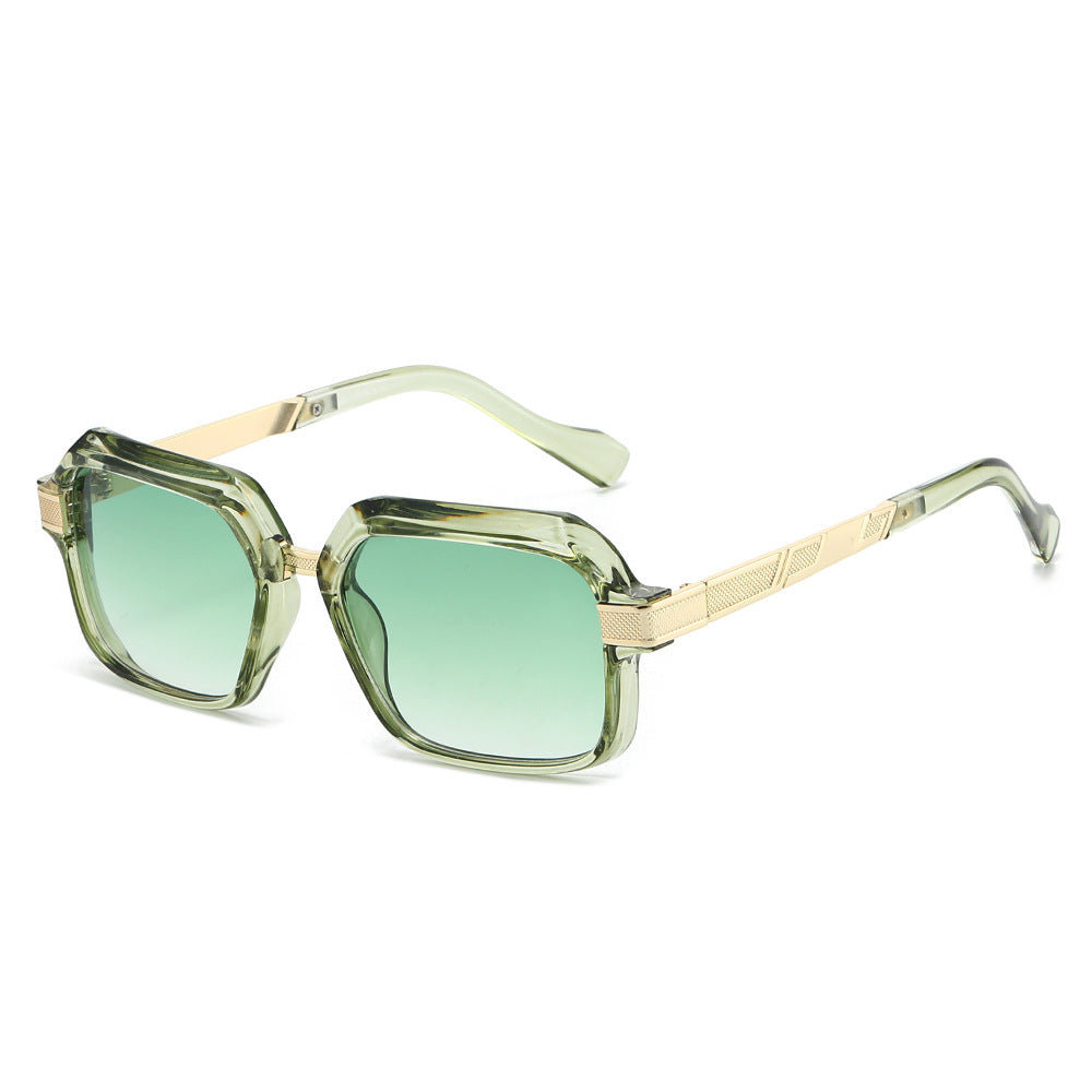 High-Style Geometric Square Frame Sunglasses Stornfield