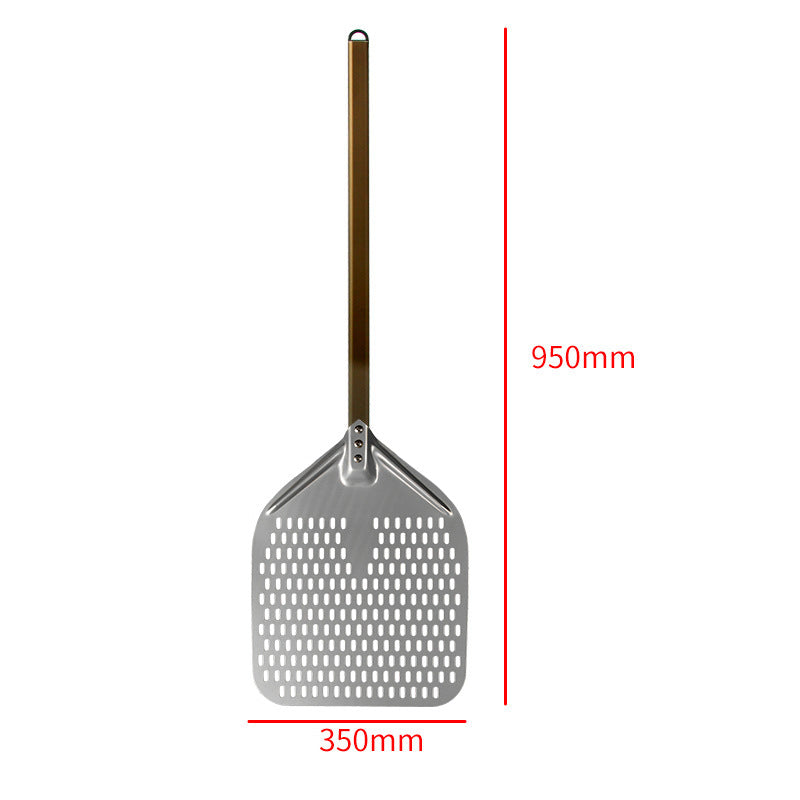 perforated aluminum pizza peel with extra-long ergonomic handle Stornfield