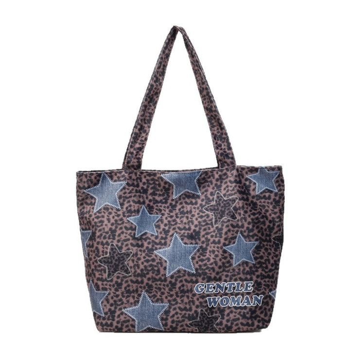 Chic Denim Patchrk Tote Bag Stornfield