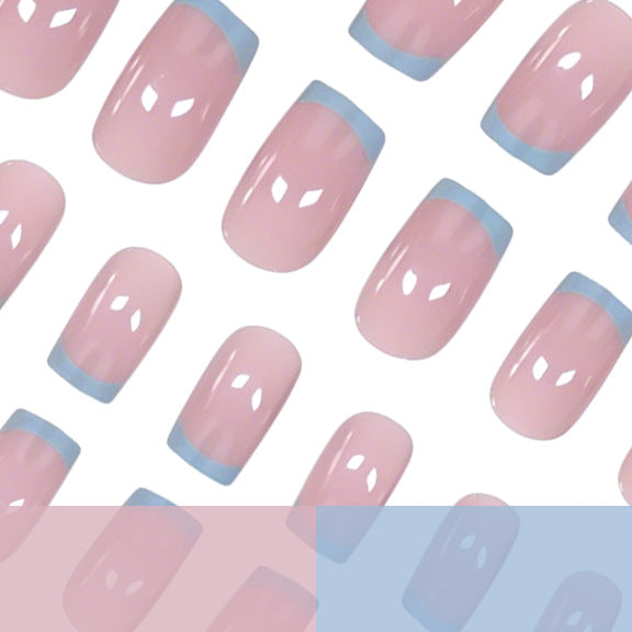 Elegant French Tip Nail Art Enhancements Stornfield 1789915510