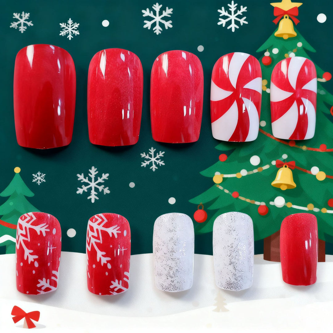 Festively Themed Nail Art Set Stornfield