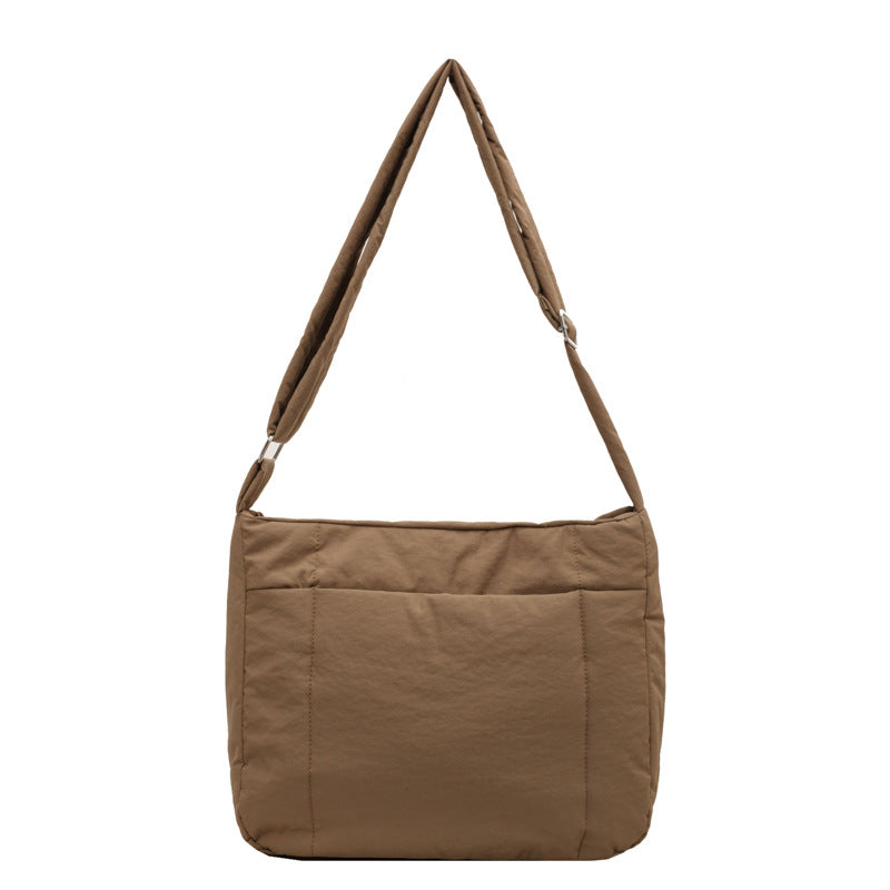 Lightweight Quilted Shoulder Bag