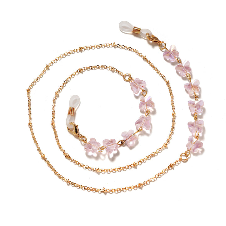 Floral Embellished Eyewear Chain Stornfield