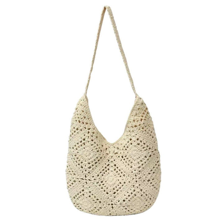 Shoulder bag with unique crochet pattern Stornfield