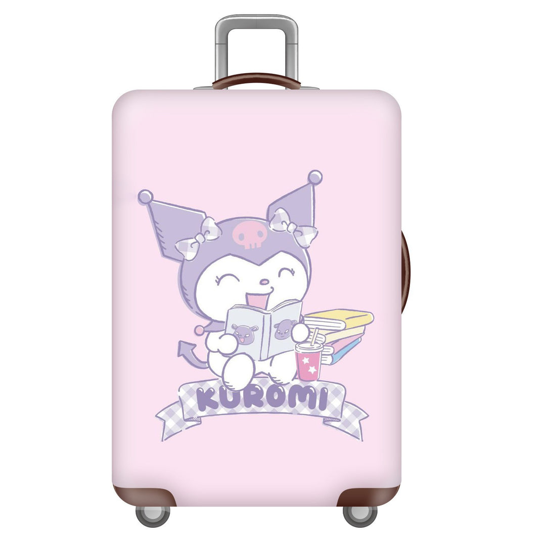 Unisex hard-shell luggage with trendy dog motif Stornfield