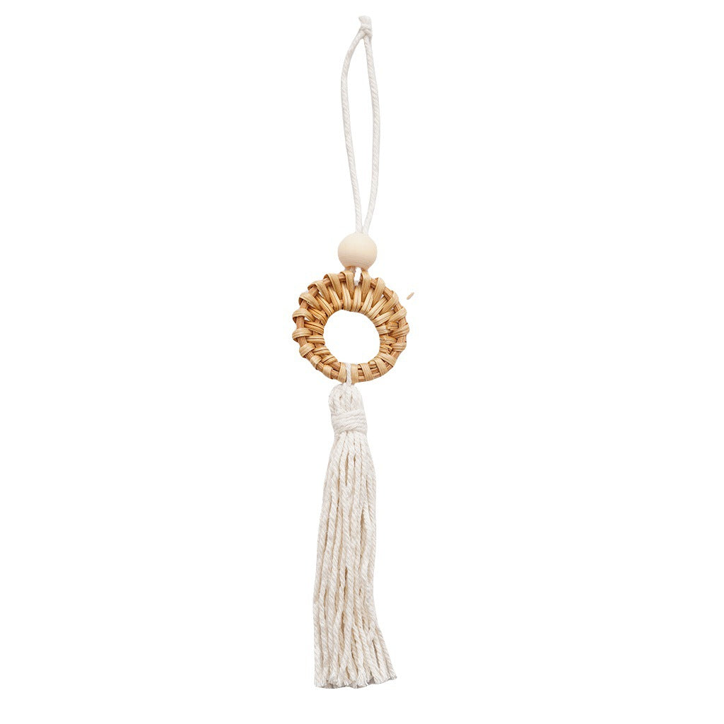 Boho Chic Woven Heart Wall Hanging Stornfield