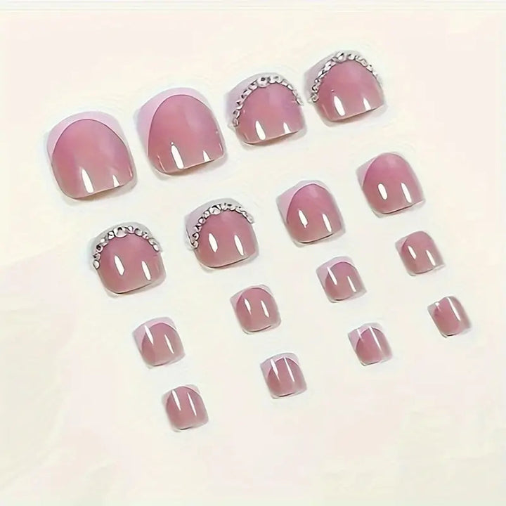 Elegant Rhinestone-Accented Pedicure Stornfield