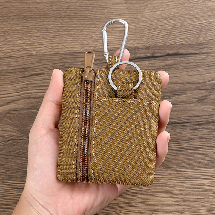 Compact Zippered Cardholder Pouch