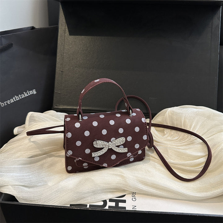 Stylish Polka Dot Handbag