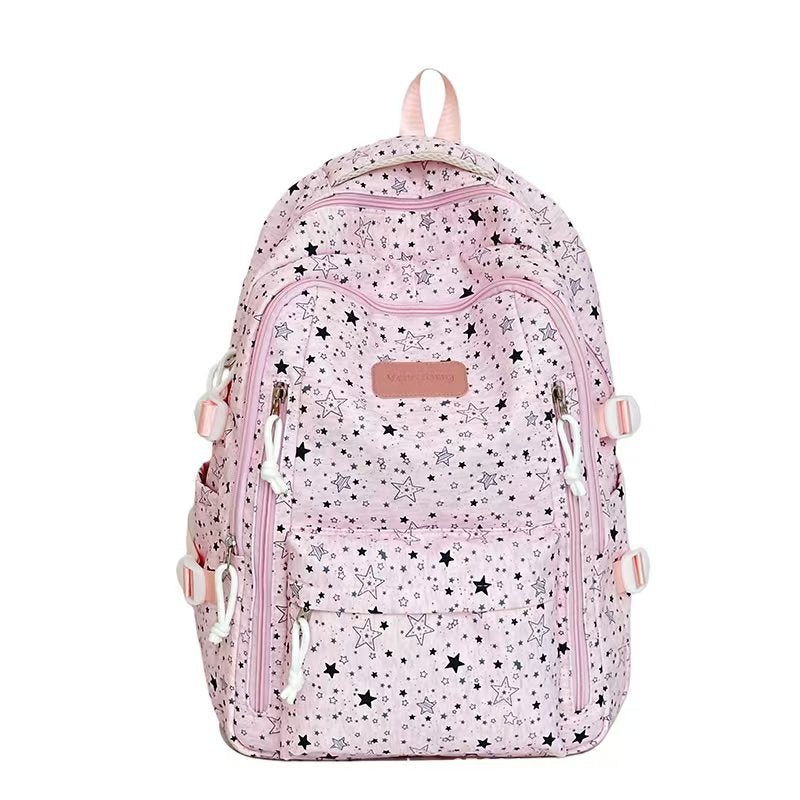 Star-Patterned Multi-Functional Backpack Stornfield