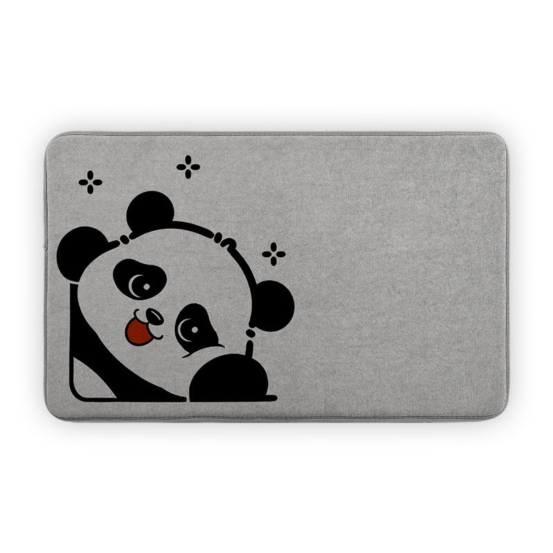 Funny Cartoon Bath Mat Stornfield