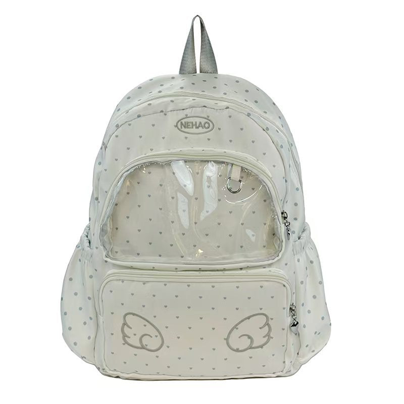 Transparent Front Pocket Backpack Stornfield