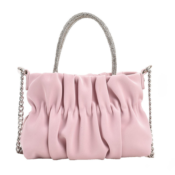 Elegant Ruched Handbag