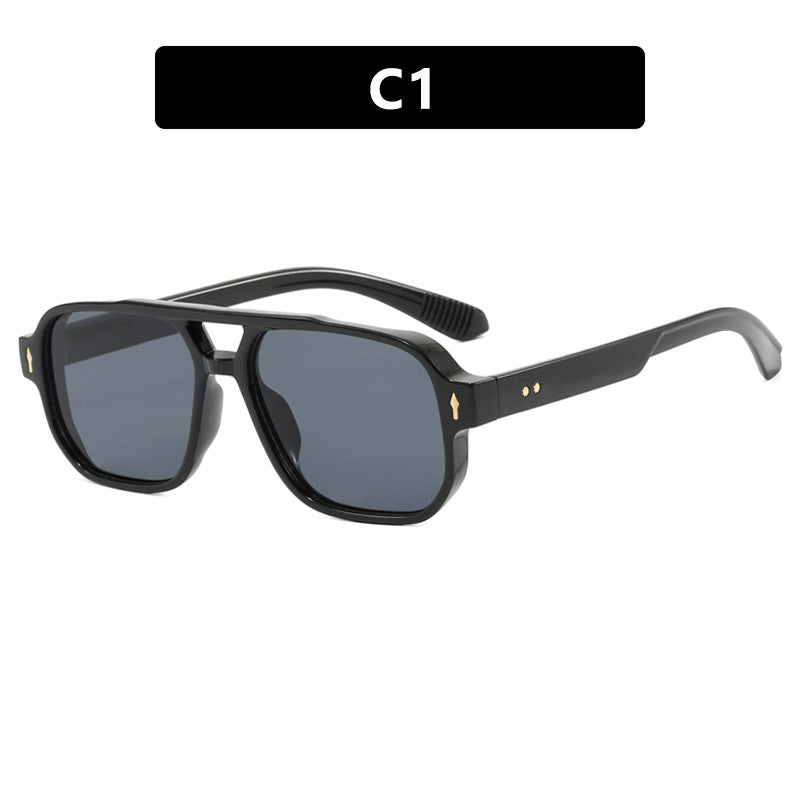 Women's trendy square sunglasses with luxurious details Stornfield