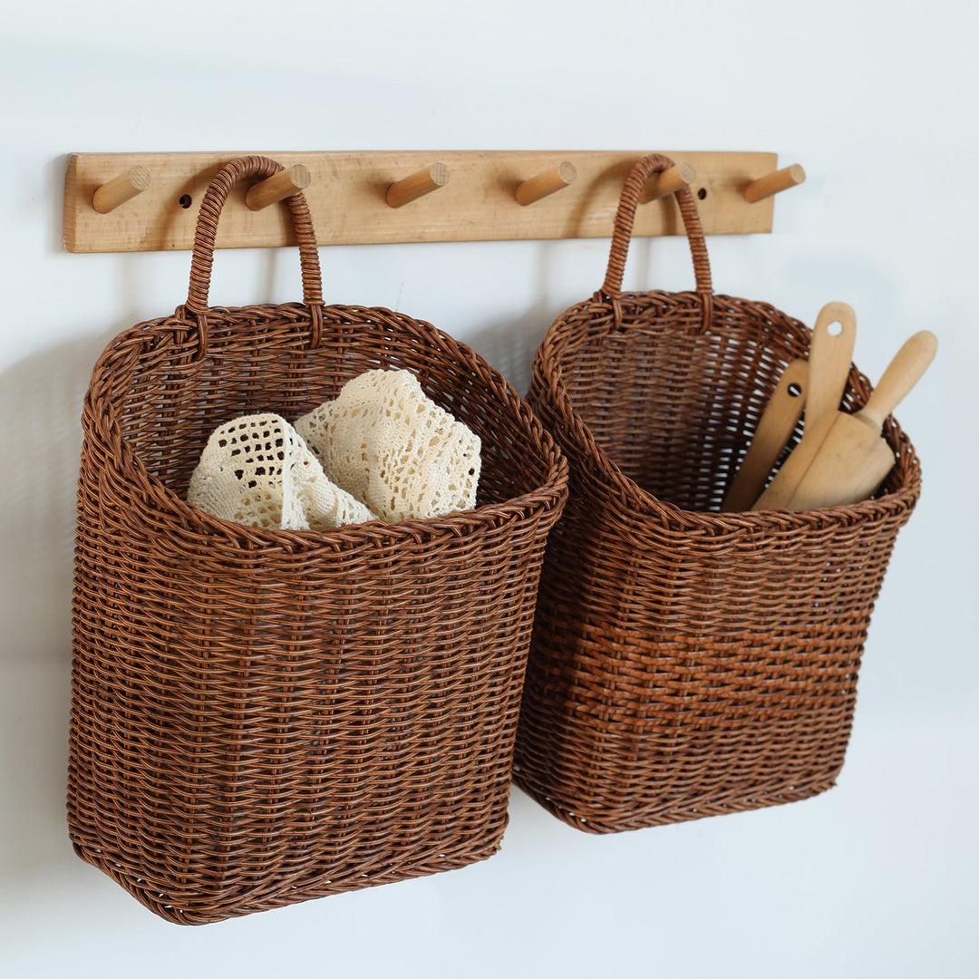 Handwoven Storage Basket with Ergonomic Handle Stornfield 1783754313