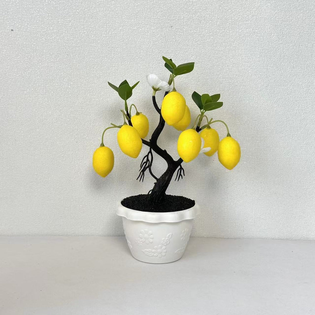 Decorative Faux Lemon Tree