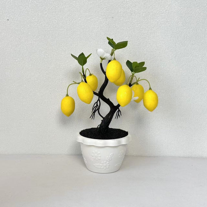 Decorative Faux Lemon Tree