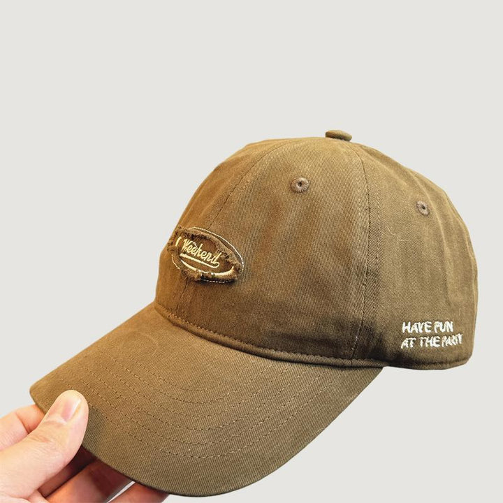 Men's Casual Distressed Embroidered Baseball Cap Stornfield