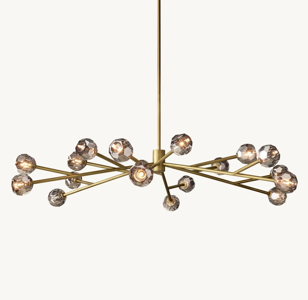 Modern Floral Chandelier