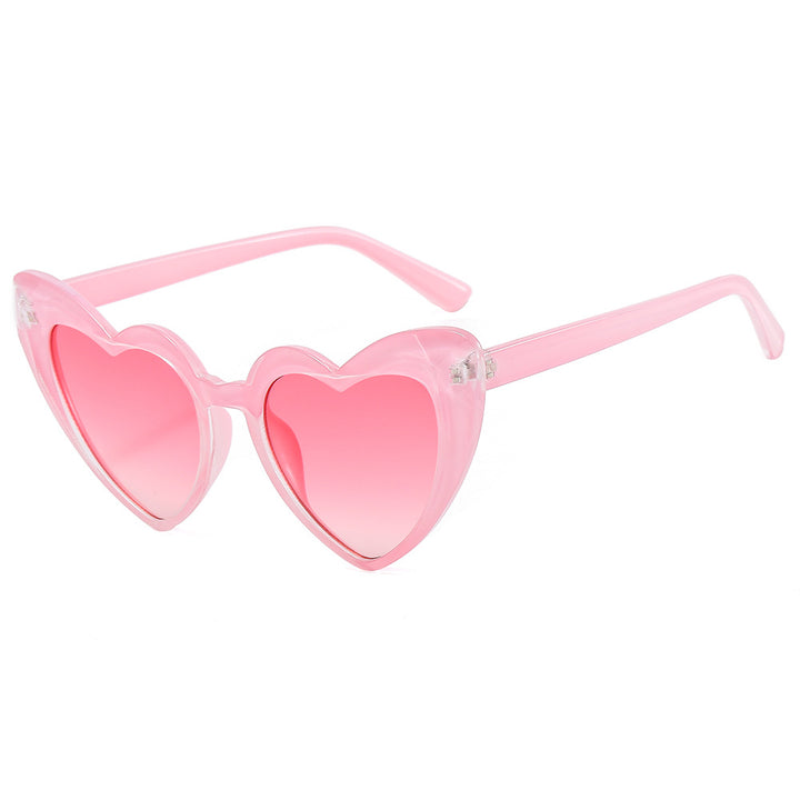 Women's fashionable heart sunglasses with UV protection Stornfield