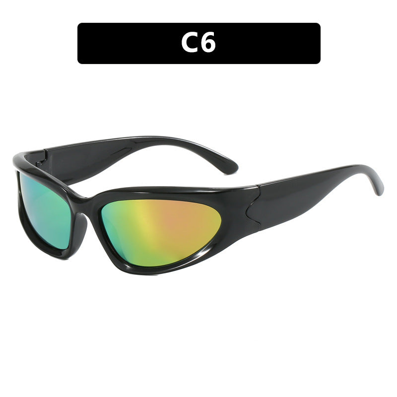Women's sporty sunglasses with ergonomic design and polarized lenses Stornfield
