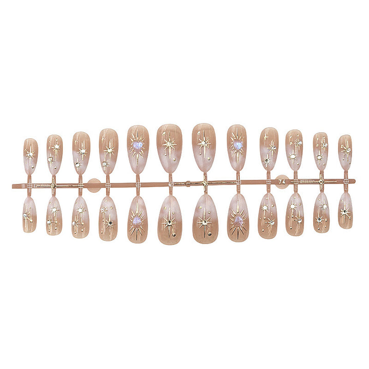 Decorative Press-On Nail Art Set Stornfield