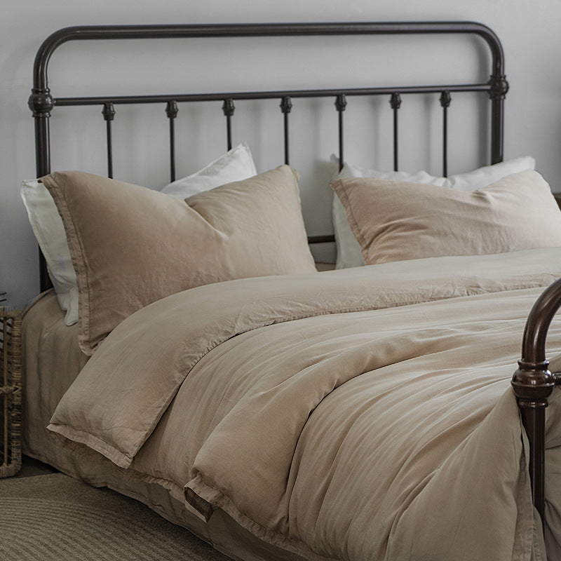 Linen bedding set